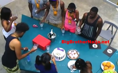 TBoss' Birthday Celebration In The Big Brother Naija 2017 House
