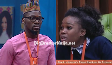Big Brother Issues Cee-C With A Strike And Warns Tobi Bakre