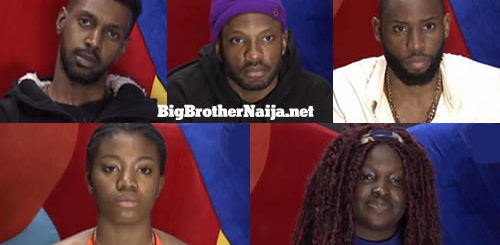 Big Brother Naija 2021 (Season 6) Week 8 Nominated Housemates