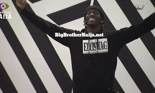 Eloswag wins Big Brother Naija Season 7 week 1 Head of House title on day 2.