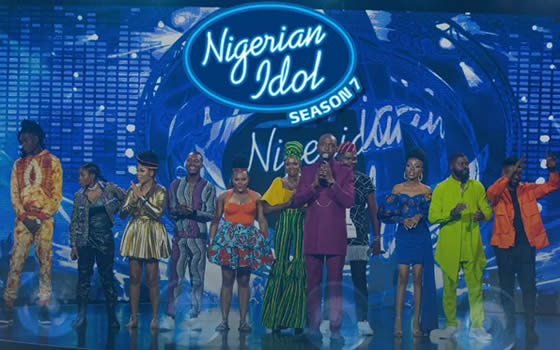 Nigerian Idol 2022 (Season 7) Top 10 contestants.